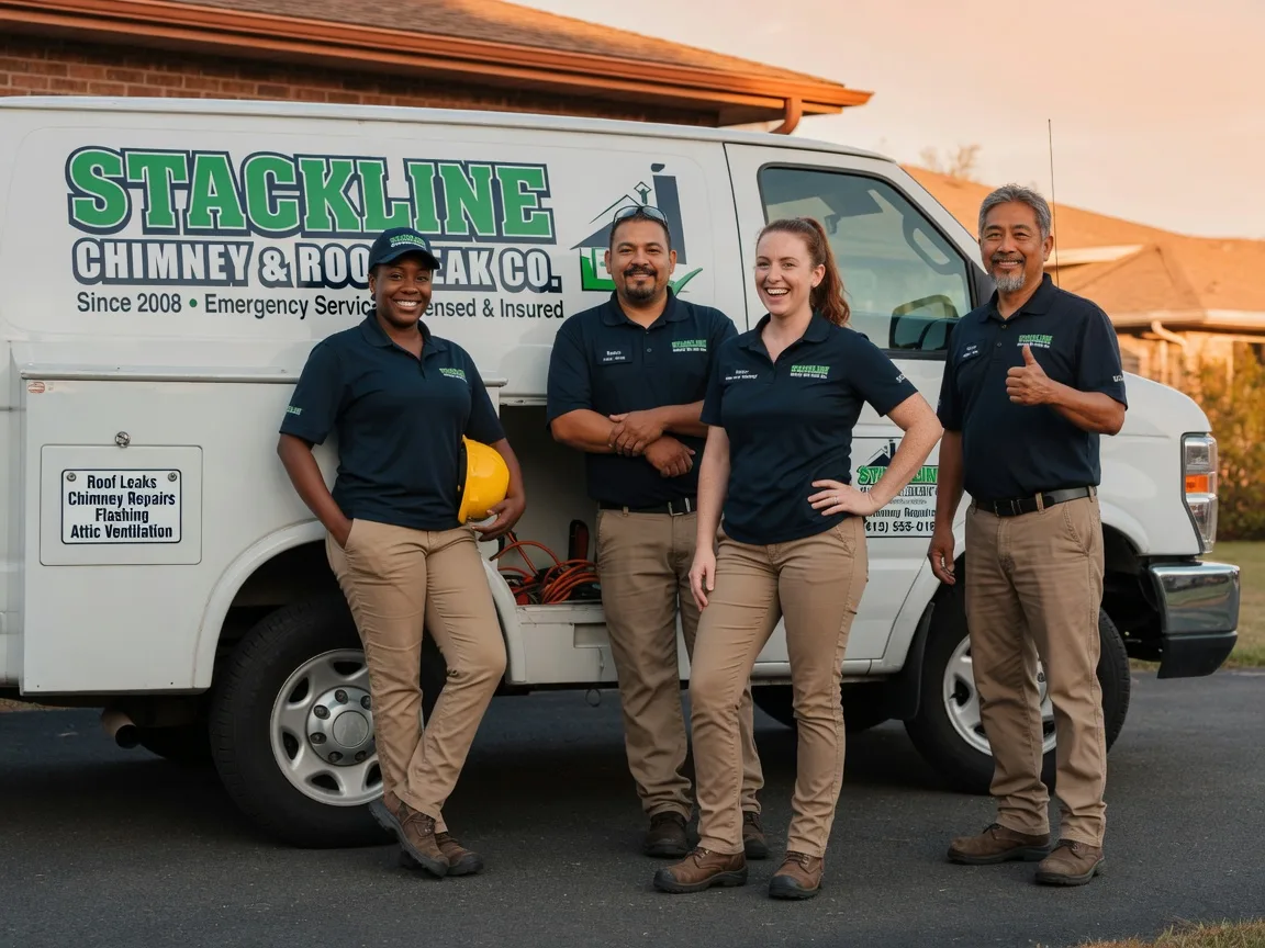 Chimney flashing repair company in Pineville, MO